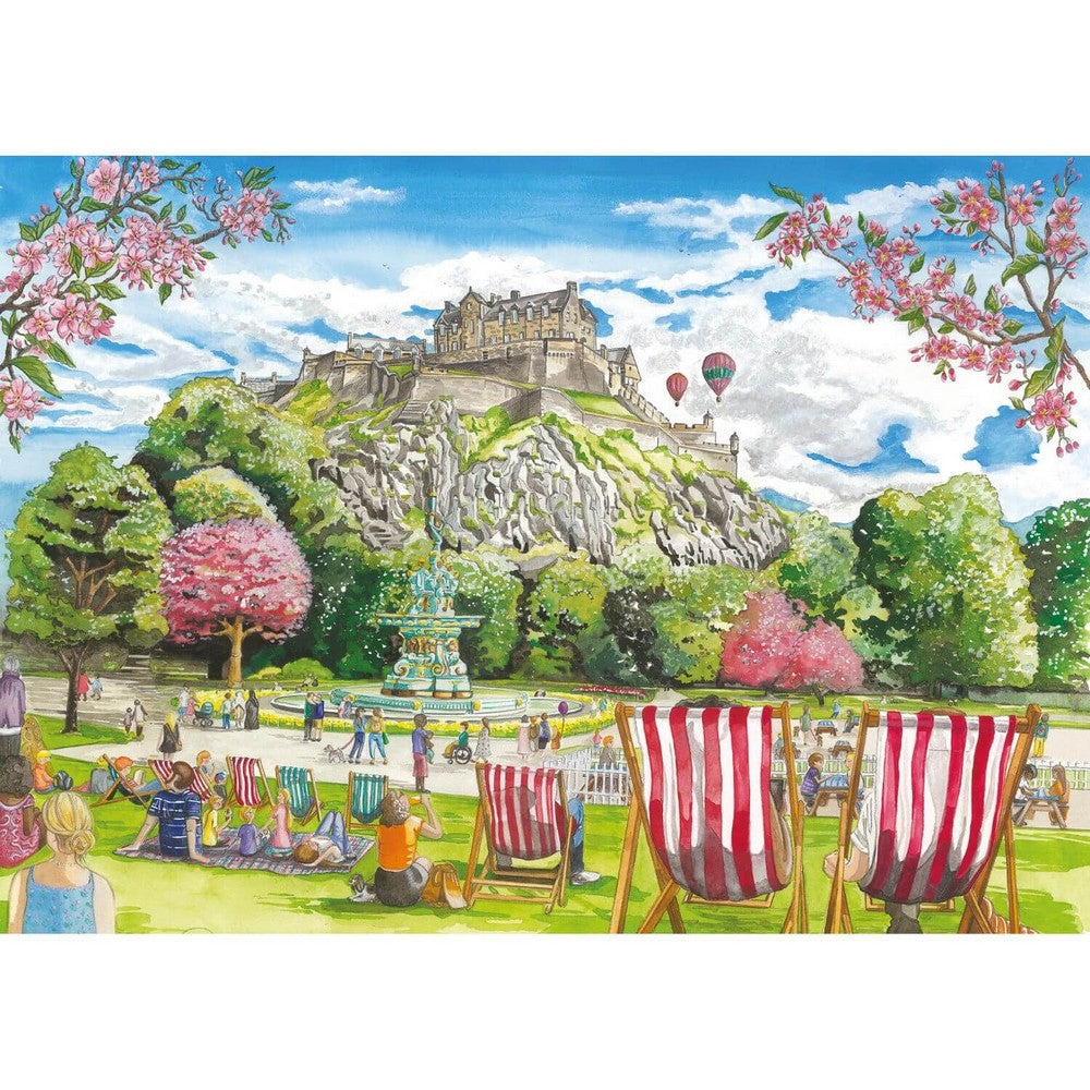 Puzzle - Gibsons - Edinburgh 2 X 500Pc