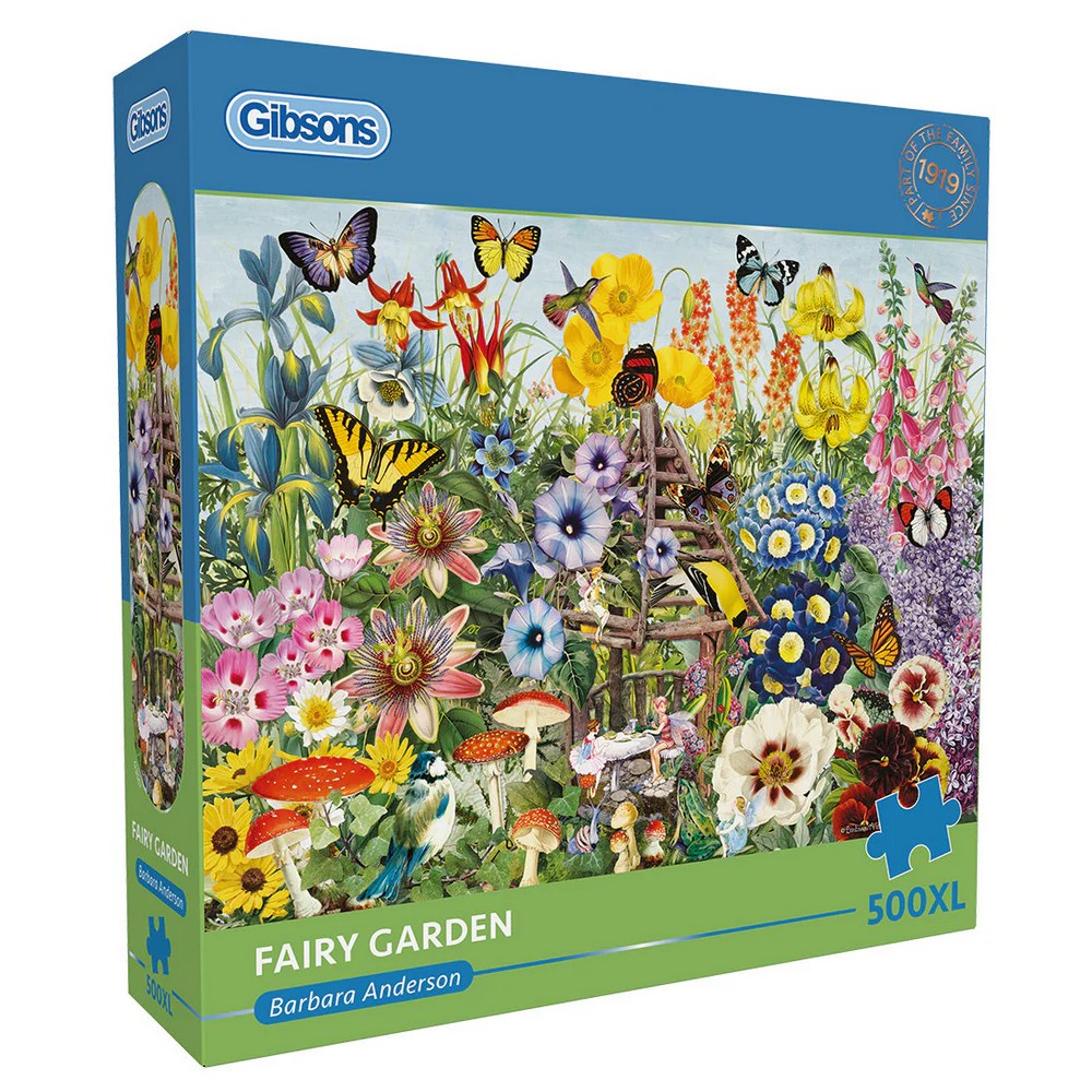 Gibsons - Fairy Garden 500Pcxl - Jigsaw Puzzle