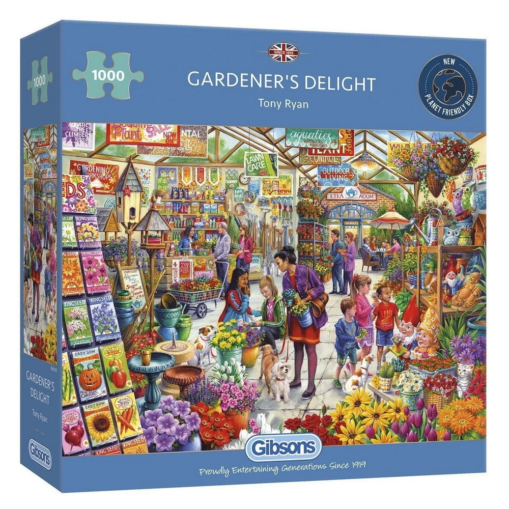 Puzzle - Gibsons - Gardener's Delight 1000Pc