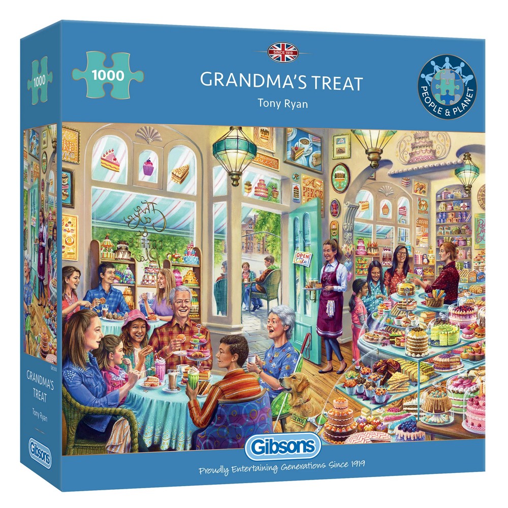 Gibsons - Grandma's Treats 1000 Piece - Jigsaw Puzzle