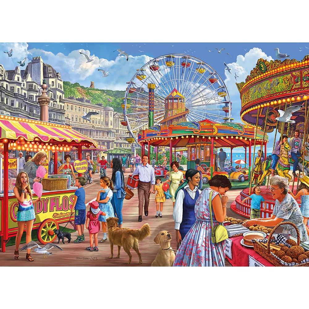 Gibsons - Hastings Promenade 1000 Piece - Jigsaw Puzzle