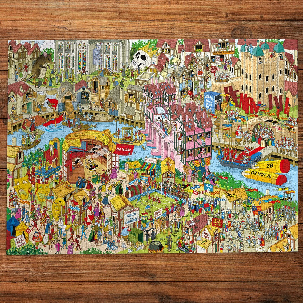 Puzzle - Gibsons - Jokesaws Shakespeare 1000Pc