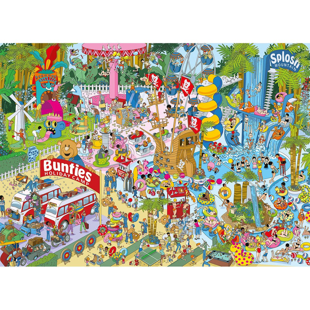 Puzzle - Gibsons - Jokesaws Trouble Paradise 1000
