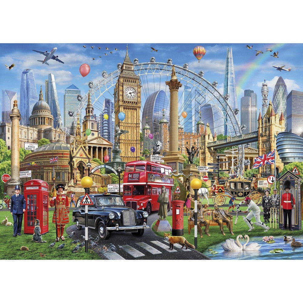 Gibsons - London Calling 1000 Piece Gibson - Jigsaw Puzzle