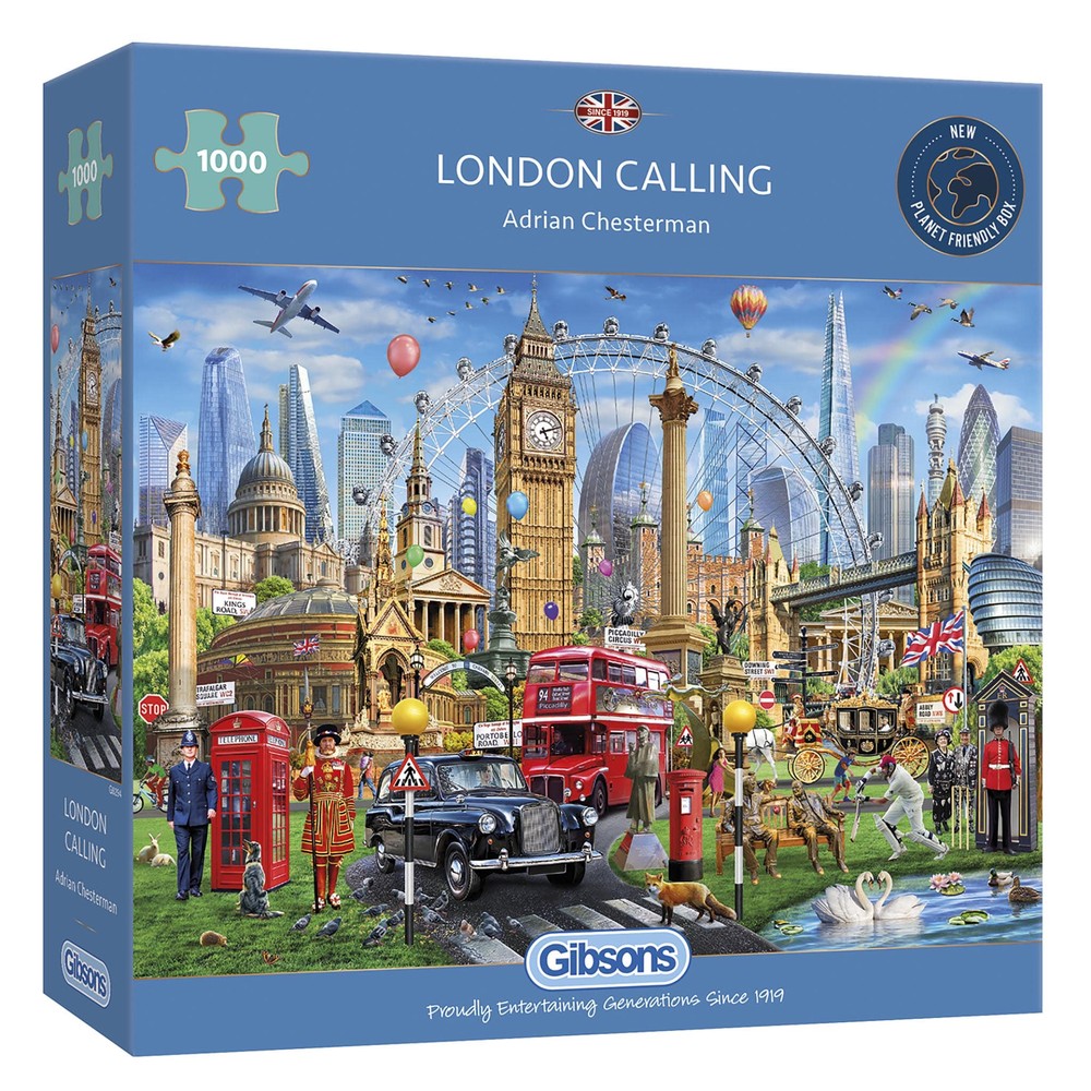 Gibsons - London Calling 1000 Piece Gibson - Jigsaw Puzzle
