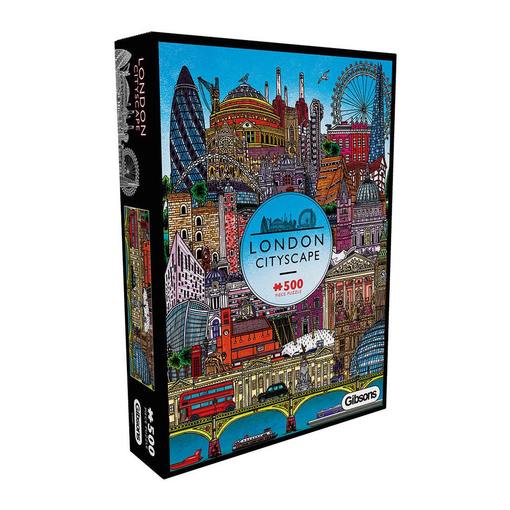 Gibsons - London Cityscape 500 Piece - Jigsaw Puzzle