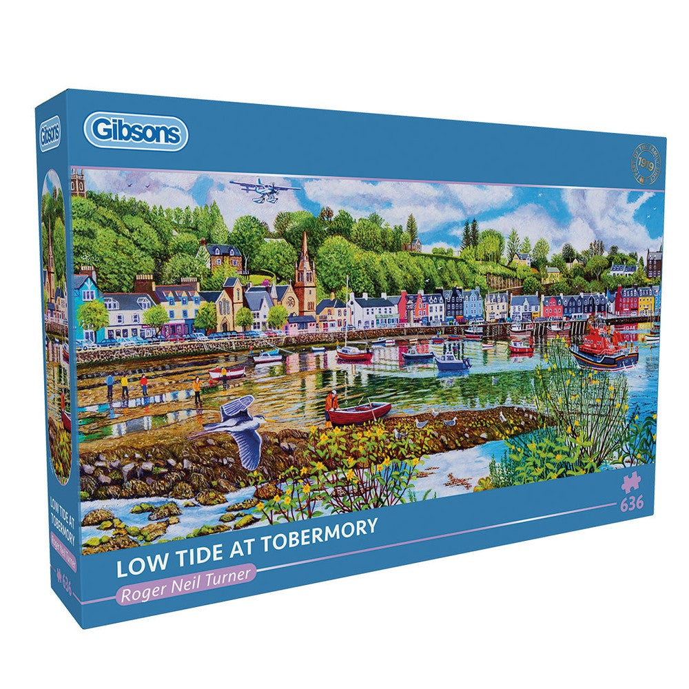 Gibsons - Low Tide At Tobermory 636 Piece - Jigsaw Puzzle