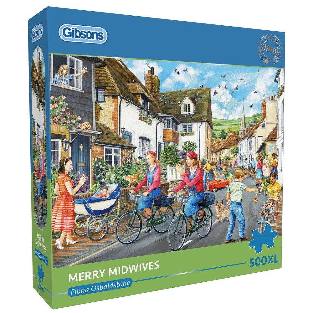 Gibsons - Merry Midwives 500Pcxl - Jigsaw Puzzle