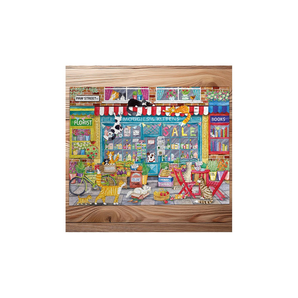 Gibsons - Moggies & Kittens 1000 Piece - Jigsaw Puzzle