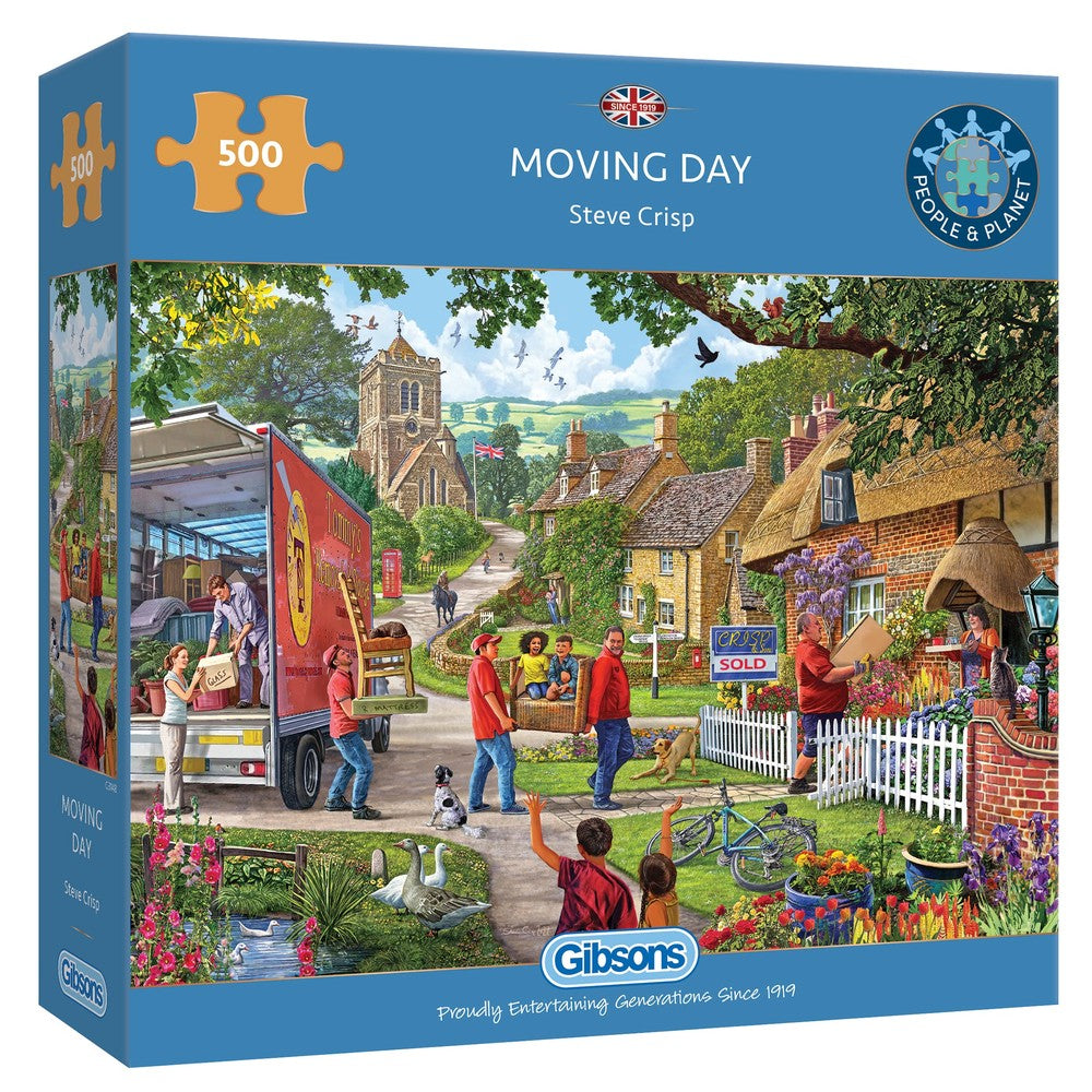 Puzzle - Gibsons - Moving Day 500Pc