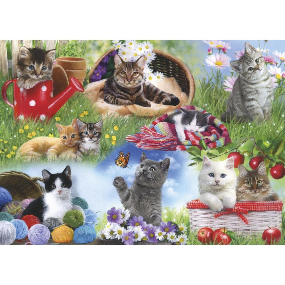 Puzzle - Gibsons - Piecing Together Cats 12Pc