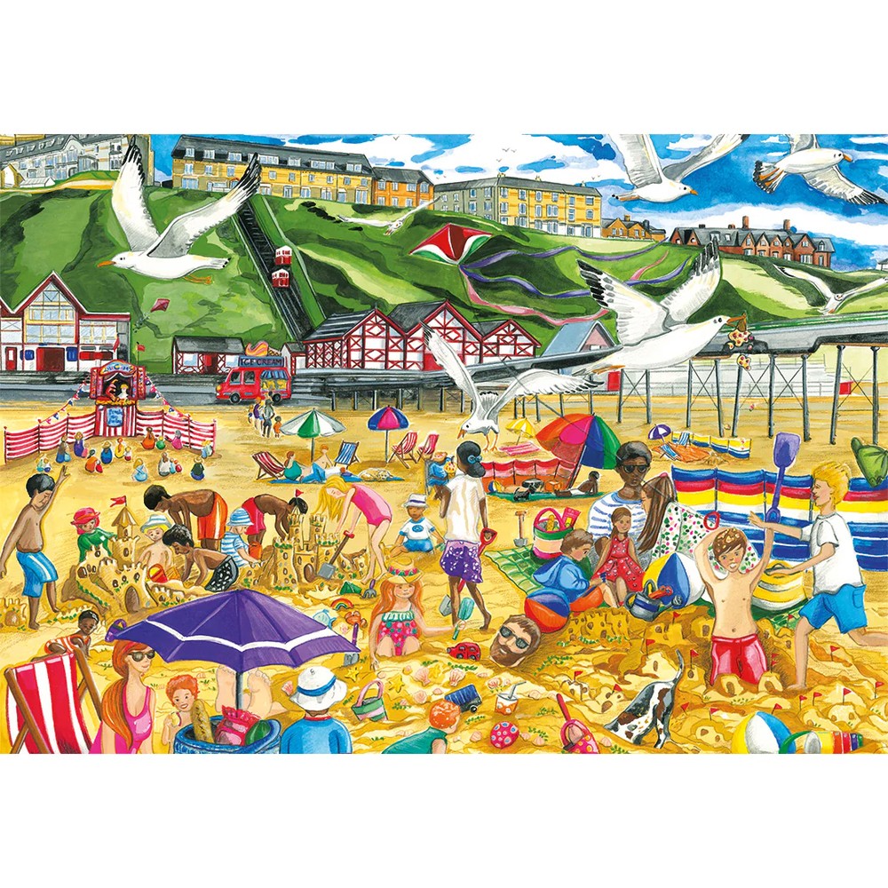 Gibsons - Saltburn-By-The-Sea 500 Piece - Jigsaw Puzzle