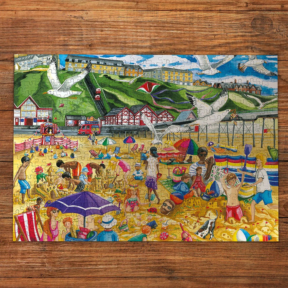 Gibsons - Saltburn-By-The-Sea 500 Piece - Jigsaw Puzzle