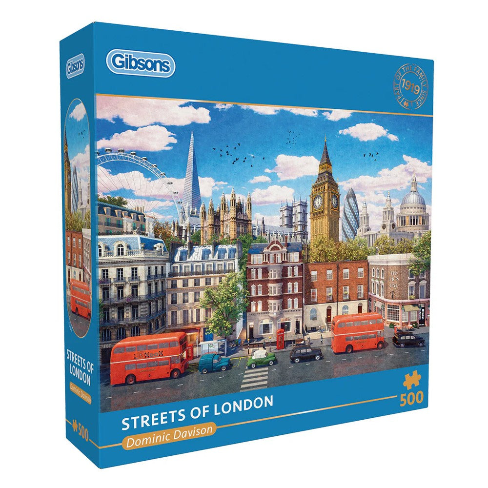 Gibsons - Streets Of London 500 Piece - Jigsaw Puzzle