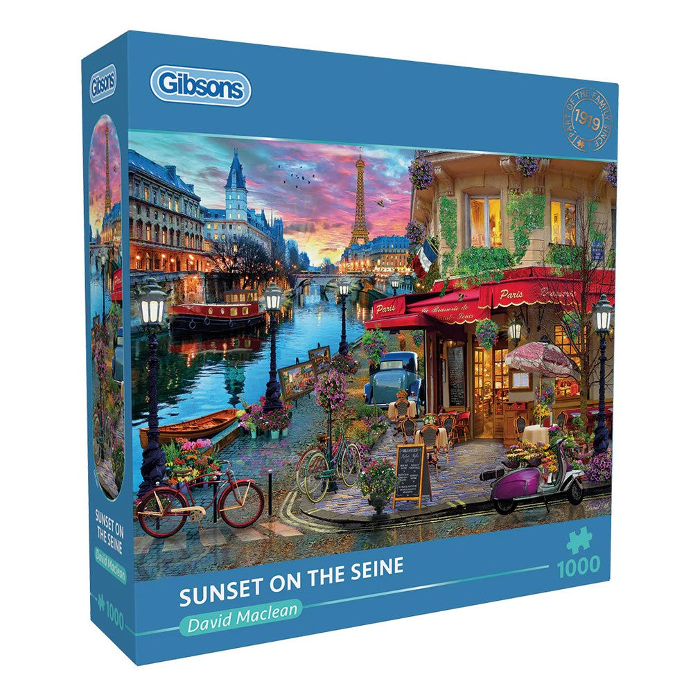 Puzzle - Gibsons - Sunset On The Seine 1000P