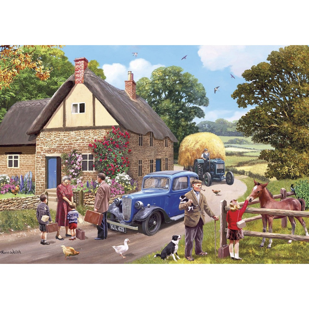Puzzle - Gibsons - The Evacuees 4 X 500Pc