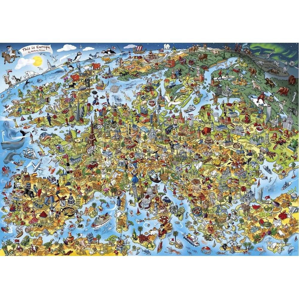 Puzzle - Gibsons - This Is Europe 1000Pc