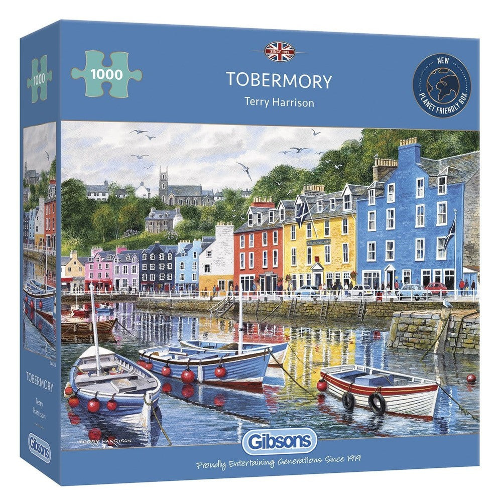 Gibsons - Tobermory 1000 Piece - Jigsaw Puzzle