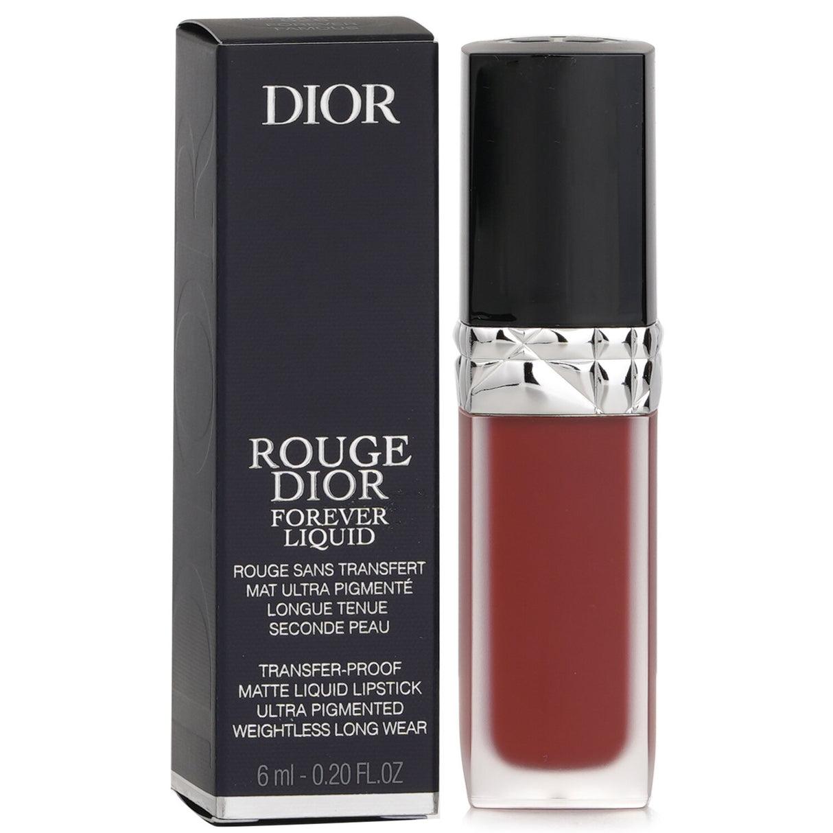 Christian Dior Rouge Dior Forever Matte Liquid Lipstick - # 626 Forever Famous 6