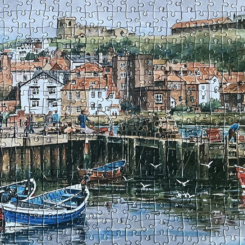 Gibsons - Whitby Harbour 636 Piece - Jigsaw Puzzle