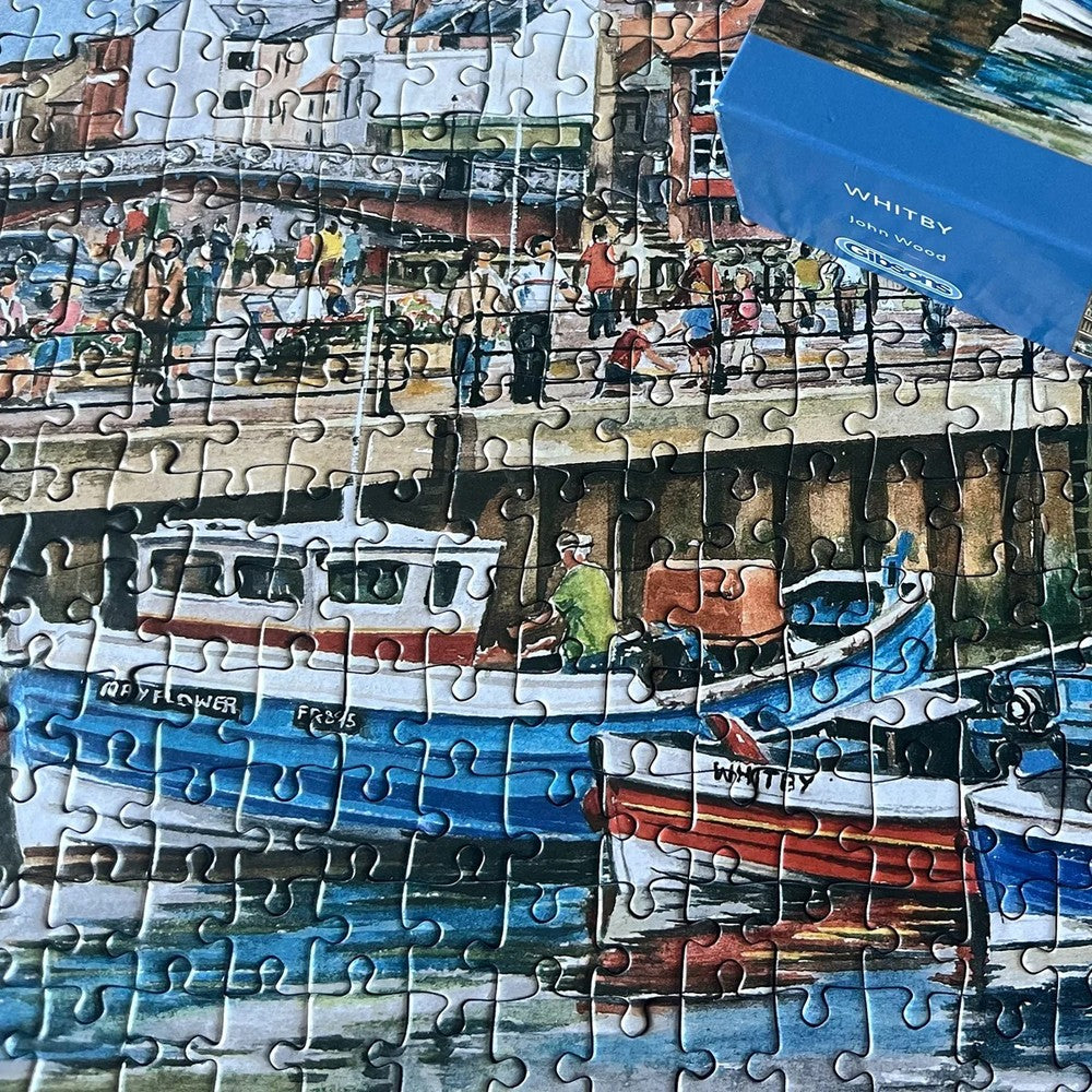 Gibsons - Whitby Harbour 636 Piece - Jigsaw Puzzle