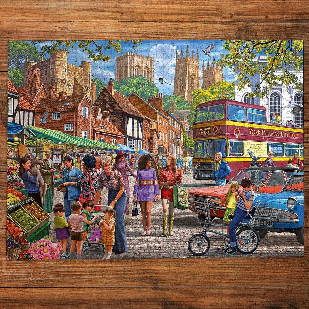 Gibsons - York Market 1000 Piece - Jigsaw Puzzle