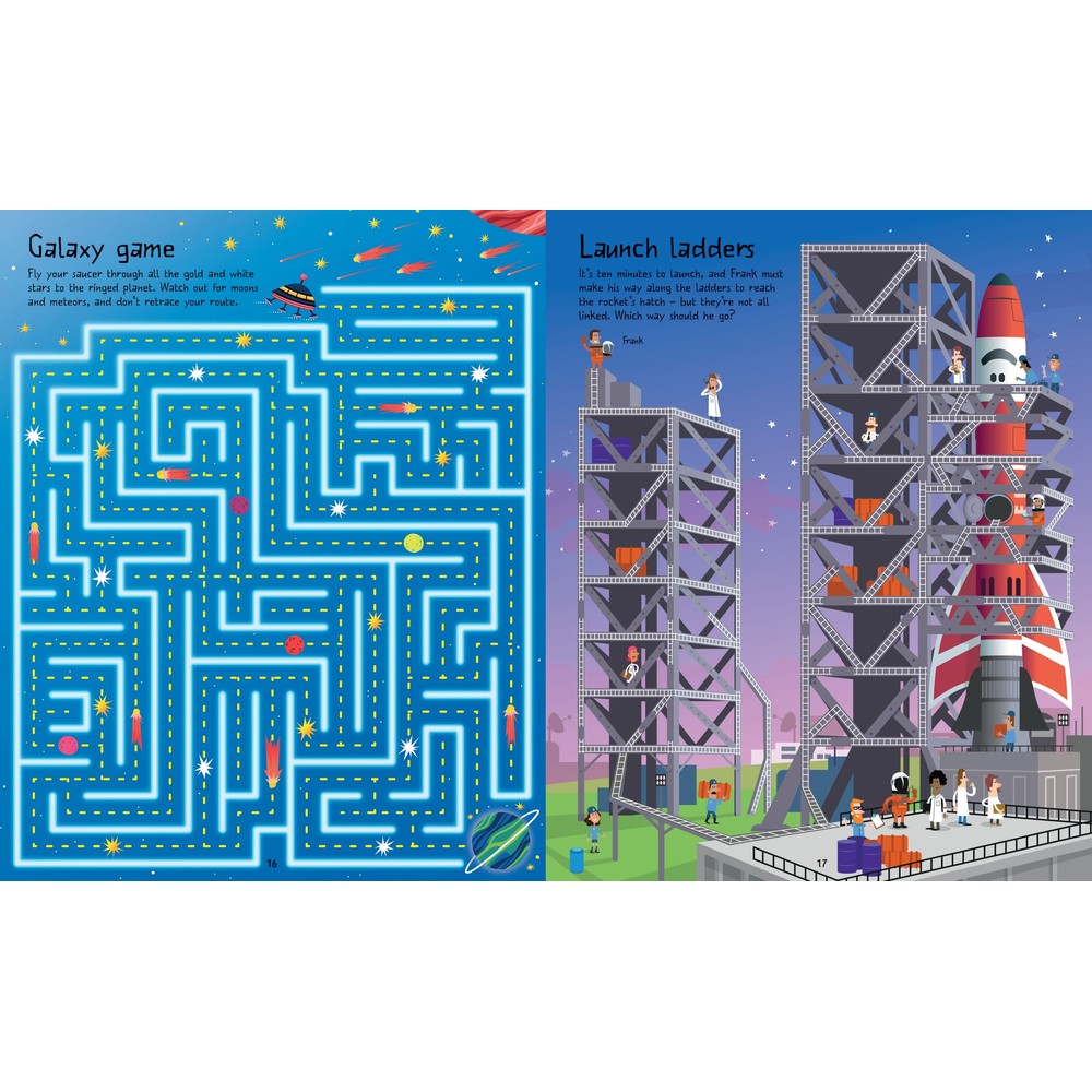 Space Maze Book