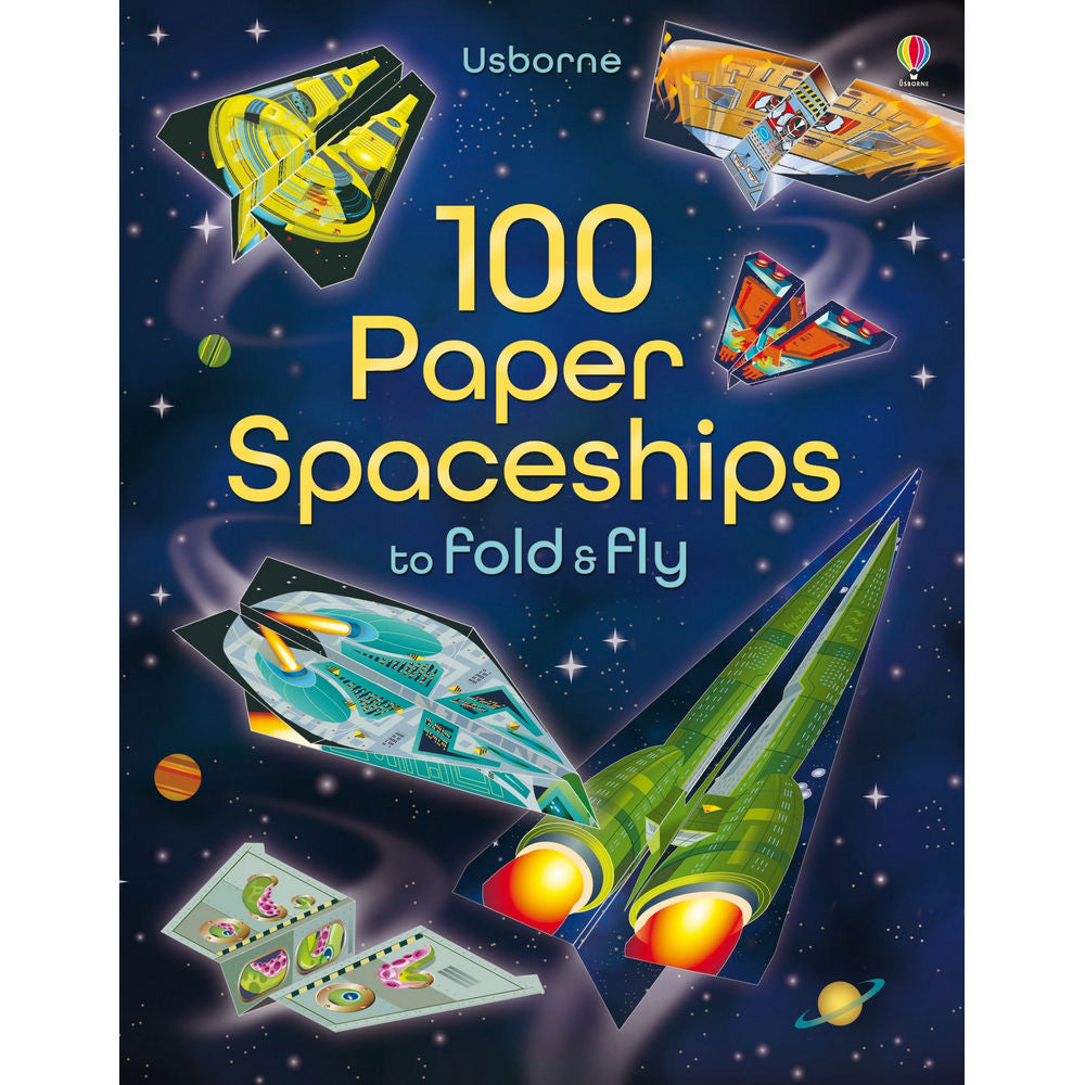 100 Paper Spaceships To Fold - Book