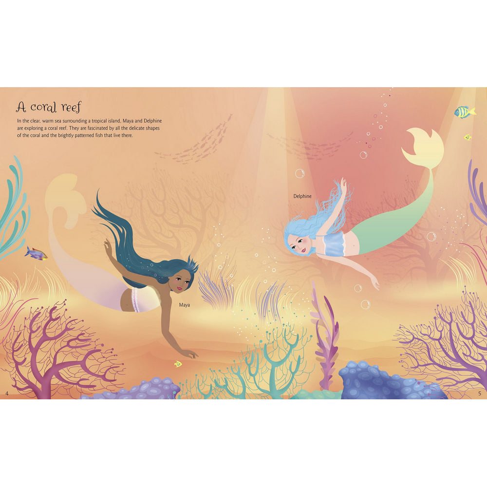 Sticker Dolly Dressing Mermaid