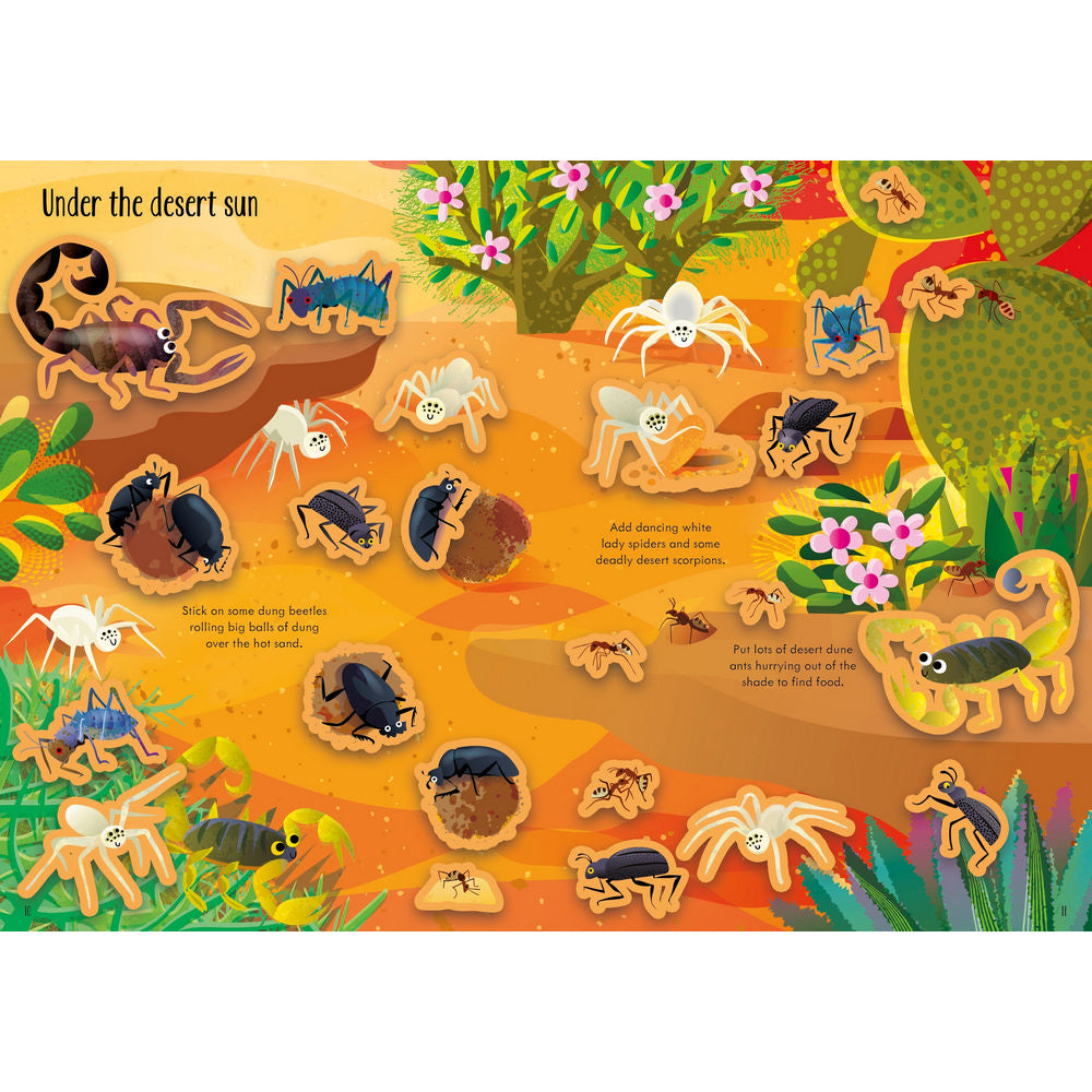 First Sticker Book Bugs
