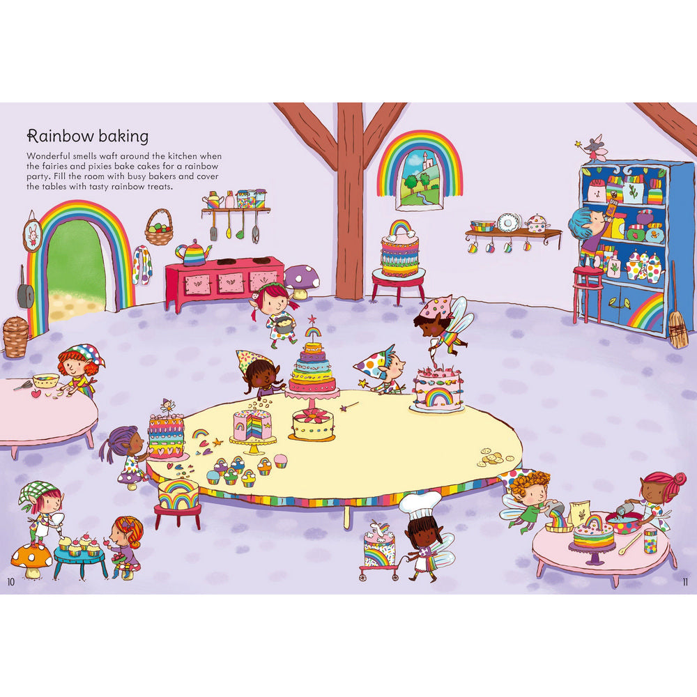 First Sticker Book Rainbows