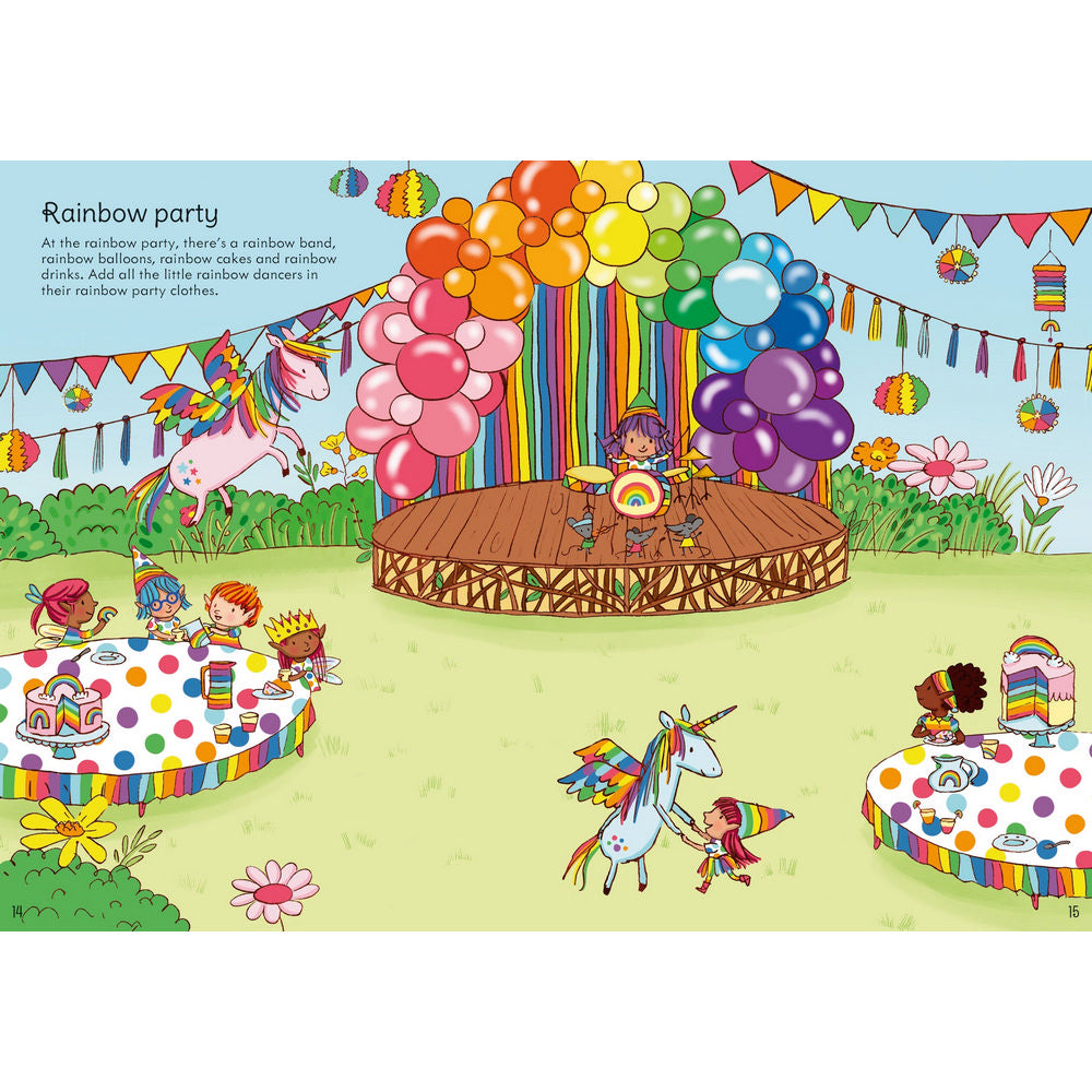 First Sticker Book Rainbows