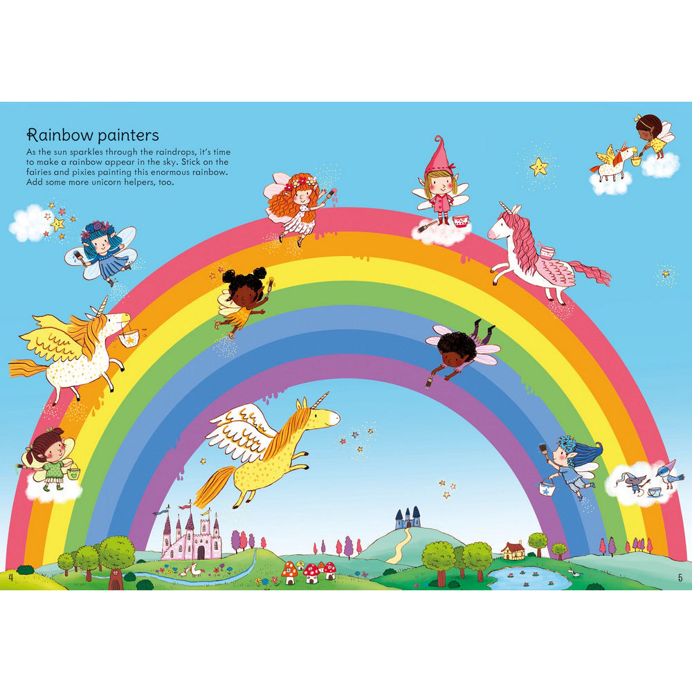 First Sticker Book Rainbows