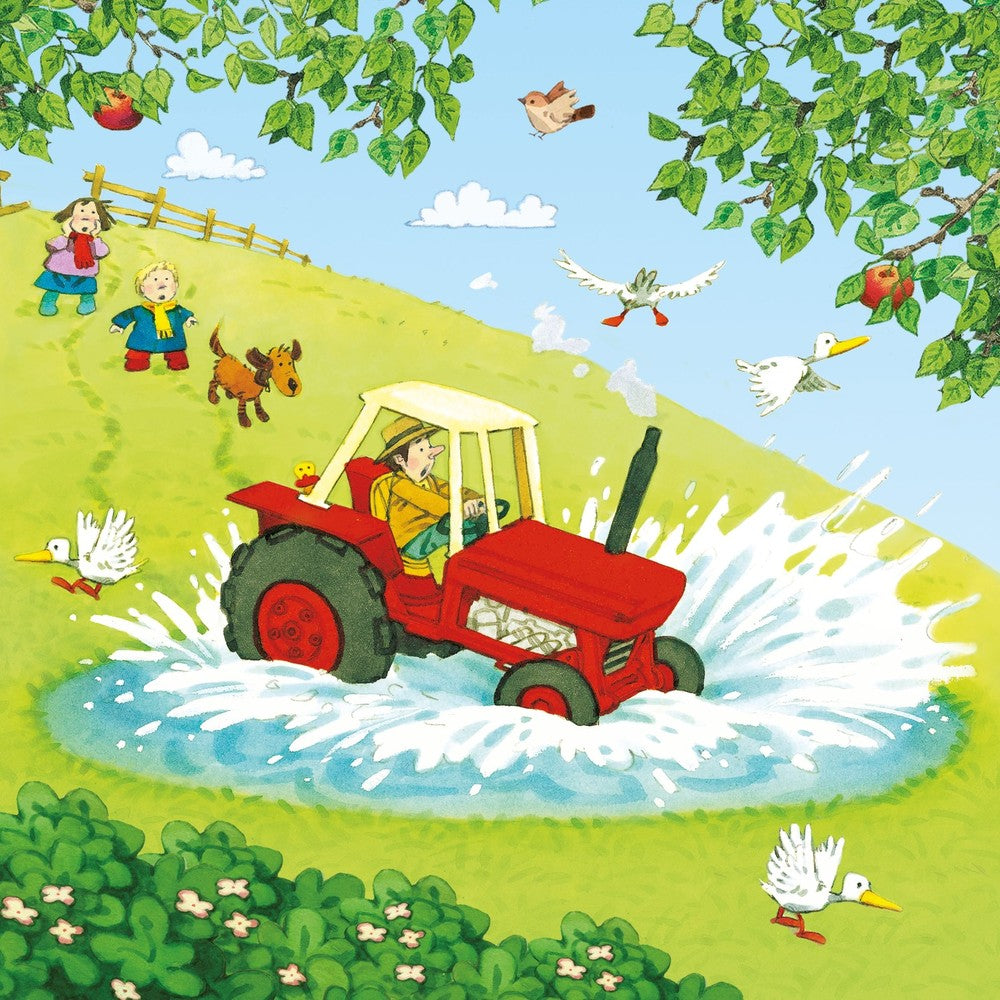 Tractors Book & 3 Jigsaws