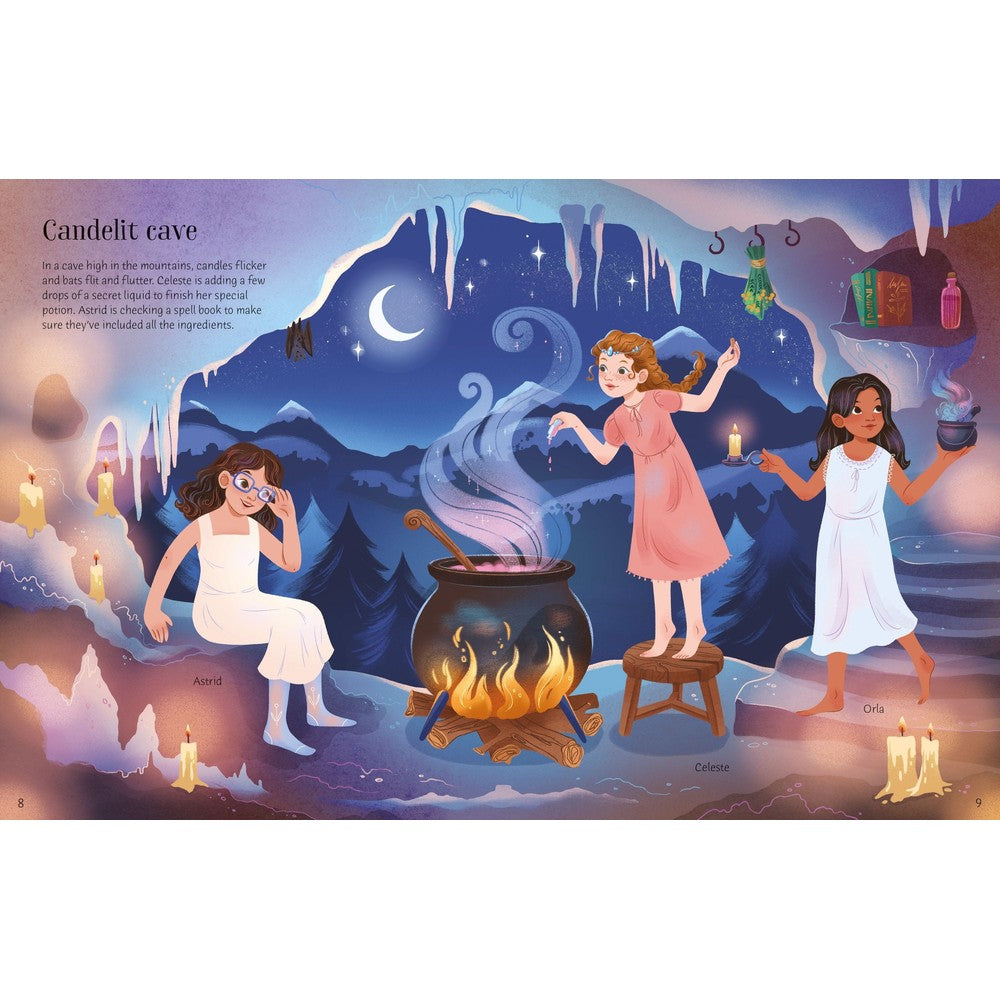 Sticker Dolly Dressing Witches