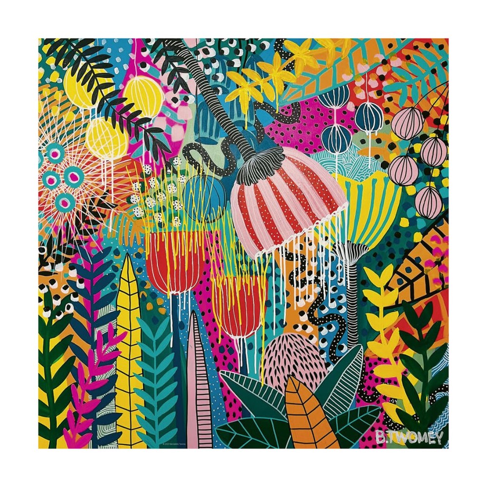 Puzzle - Heye - Flowery; Beautiful Future 1000