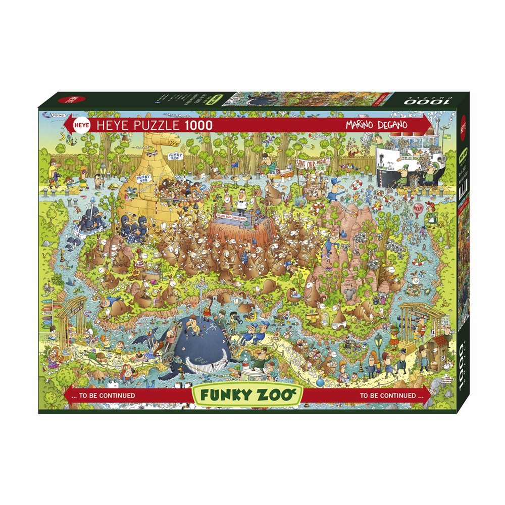 Heye - Funky Zoo; Australian Habitat - Jigsaw Puzzle