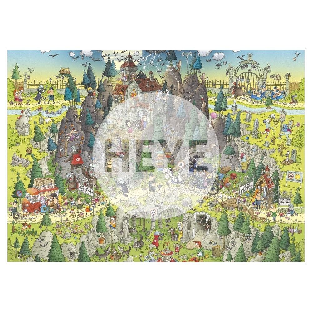 Heye - Funky Zoo; Transylvan; Habitat - Jigsaw Puzzle