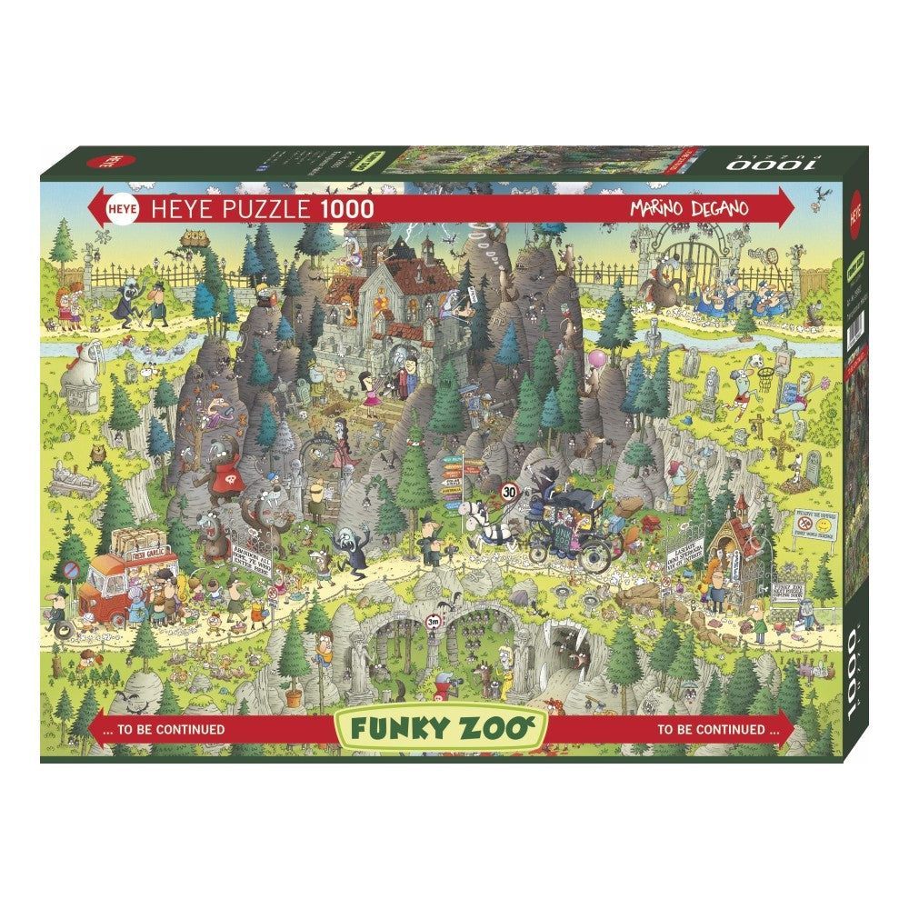 Heye - Funky Zoo; Transylvan; Habitat - Jigsaw Puzzle