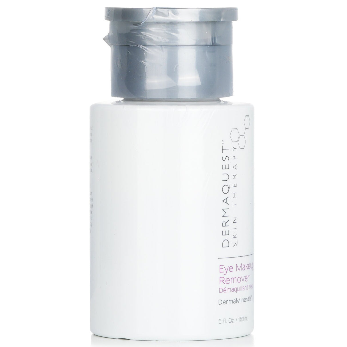Gentle eye makeup remover with nourishing ingredients to cleanse and strengthen lashes, suitable for sensitive eyes.