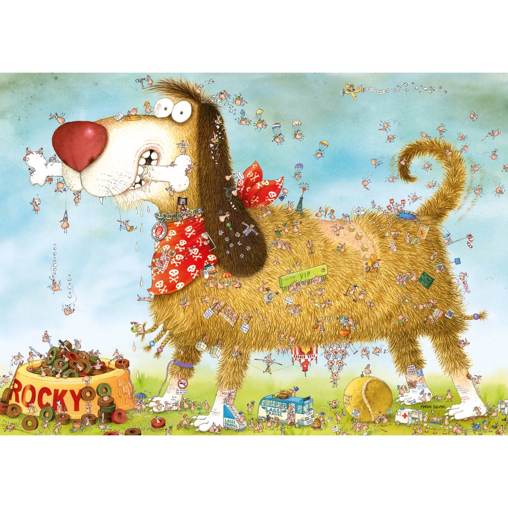 Heye - Look Closely;At The Dog 1000 Piece - Jigsaw Puzzle