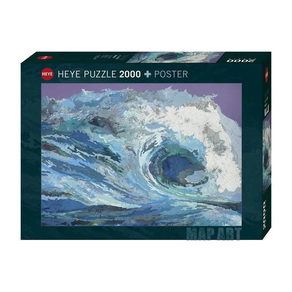 Puzzle - Heye - Map Art; Map Wave 2000Pc