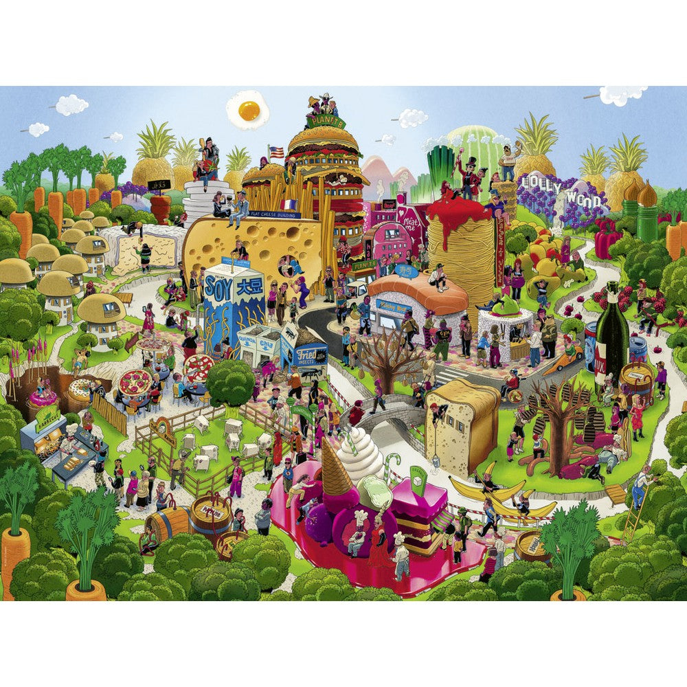 Puzzle - Heye - Triangular Box - Oesterle; Sugar Hills 1500Pc