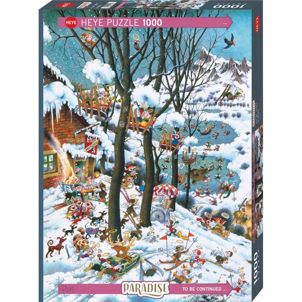Heye - Paradise; In Winter 1000 Piece - Jigsaw Puzzle
