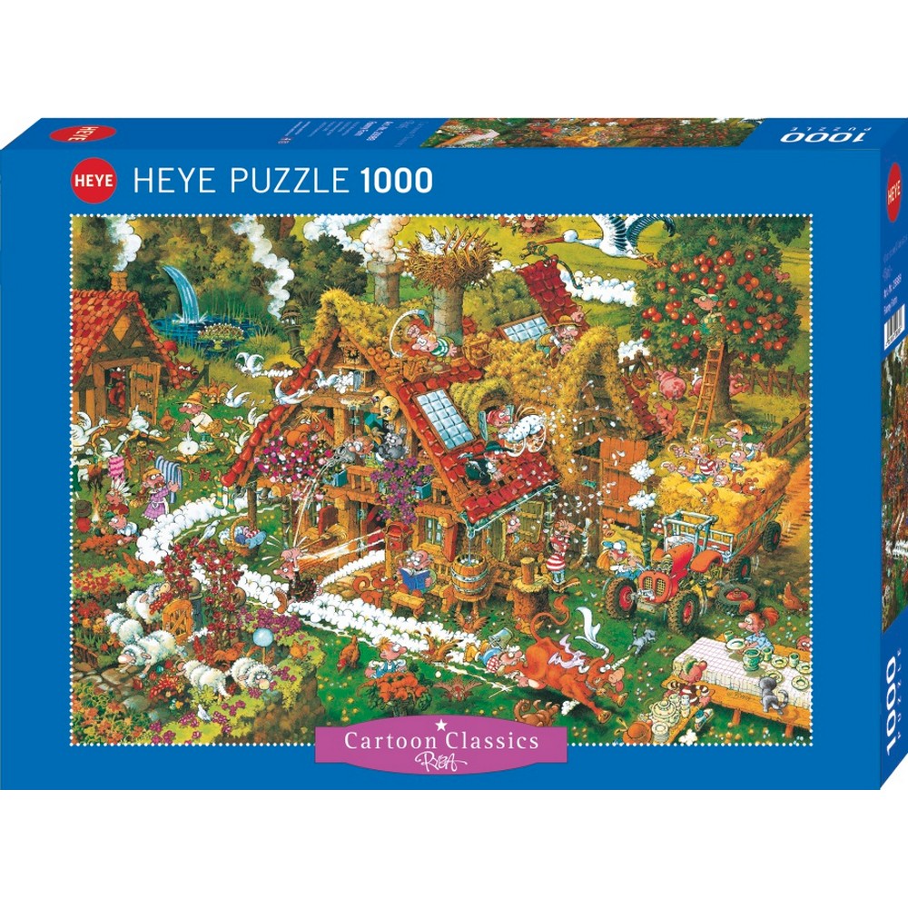 Heye - Ryba; Funny Farm 1000 Piece - Jigsaw Puzzle