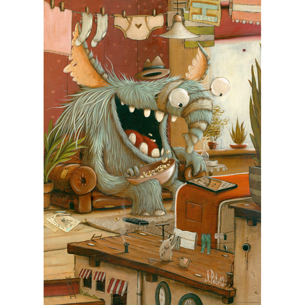 Heye - Zozoville; Laundry Day 1000 Piece - Jigsaw Puzzle