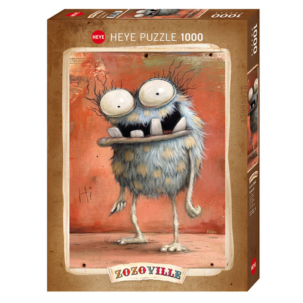Heye - Zozoville; Monsta Hi! 1000 Piece - Jigsaw Puzzle