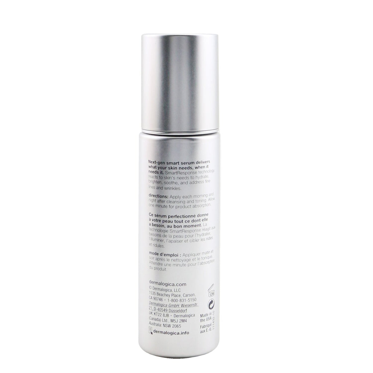 Dermalogica Smart Response Serum (30ml) in original packaging, featuring smart actives for hydration, brightening, and anti-aging benefits.