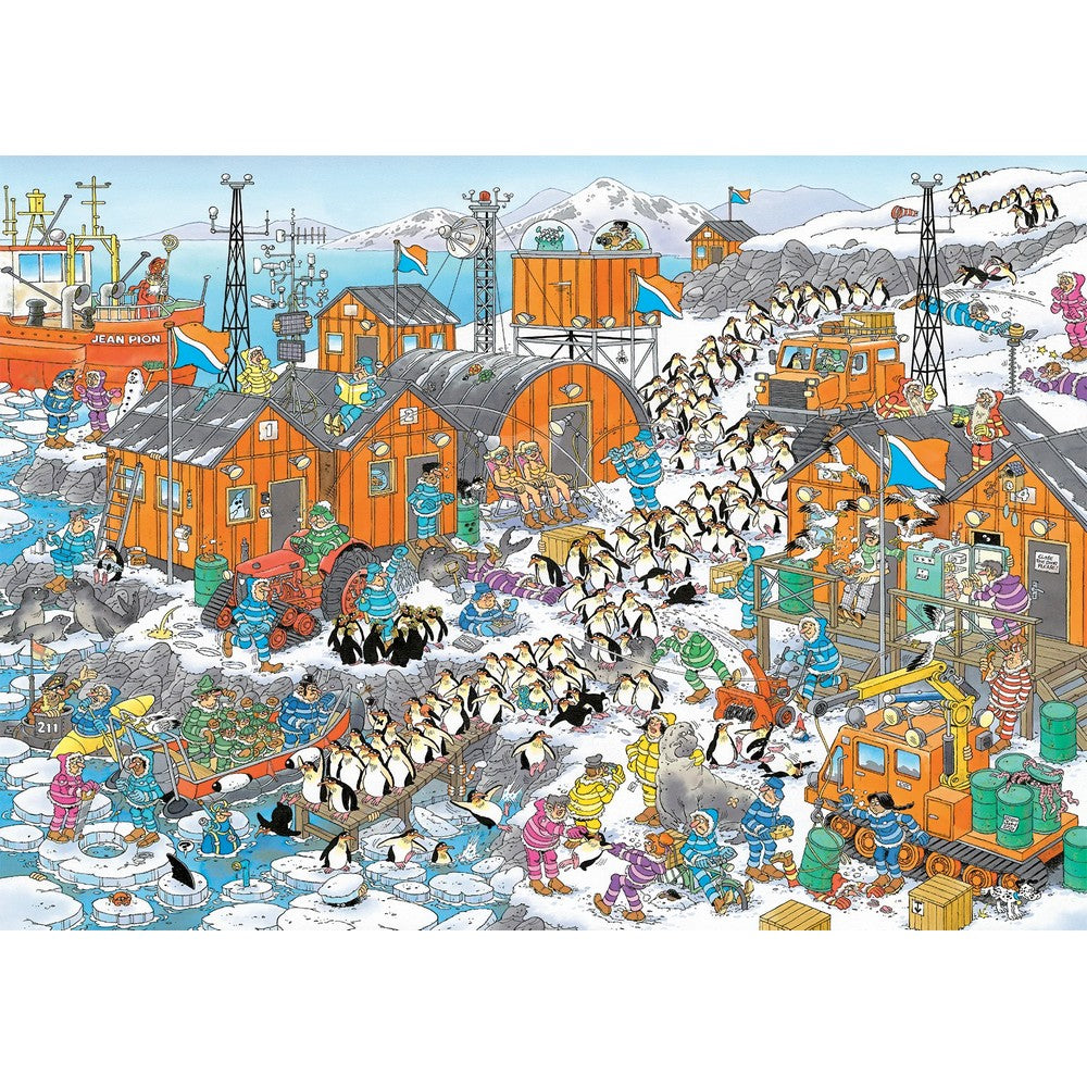 Jumbo Jan van Haasteren - Artic Expedition 1000 Piece - Jigsaw Puzzle