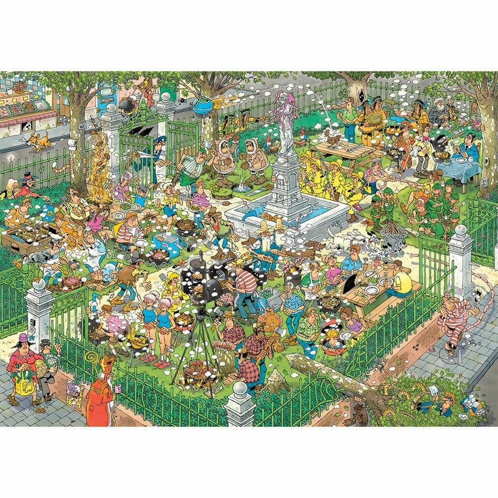 Jumbo Jan van Haasteren - Bbq Party! 1000 Piece - Jigsaw Puzzle